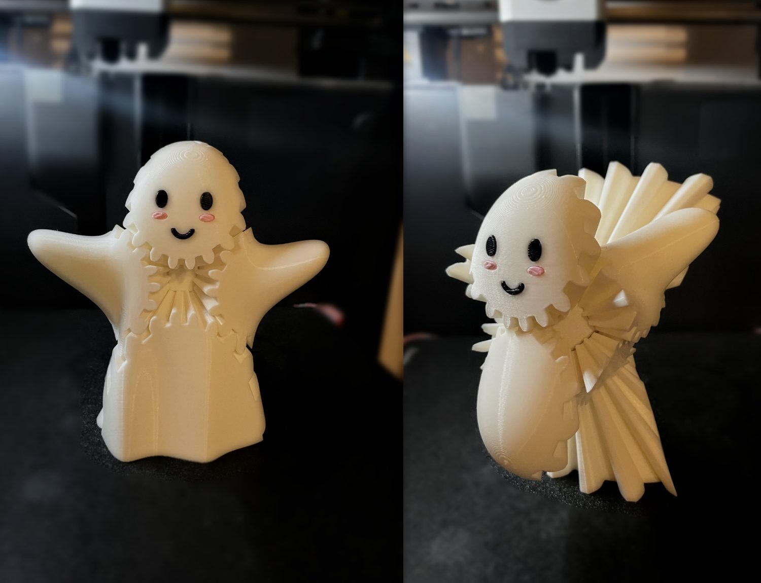 #43 Cute Ghost Gear Fidget Toy — vue 3