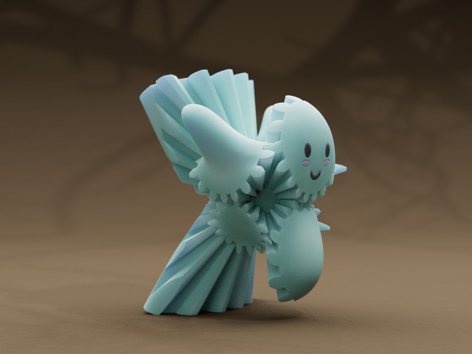 #43 Cute Ghost Gear Fidget Toy — vue 7