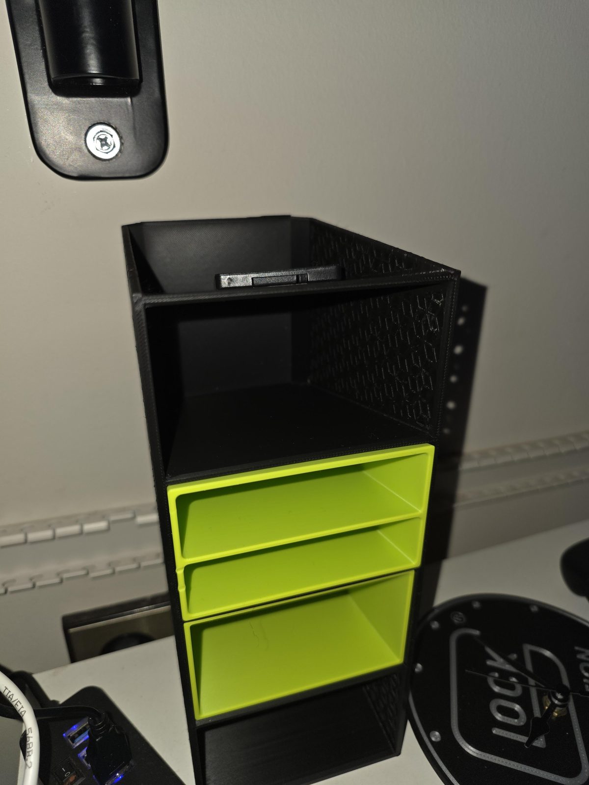 #43 Large Kumiko Desk Organizer Tower — vue 4
