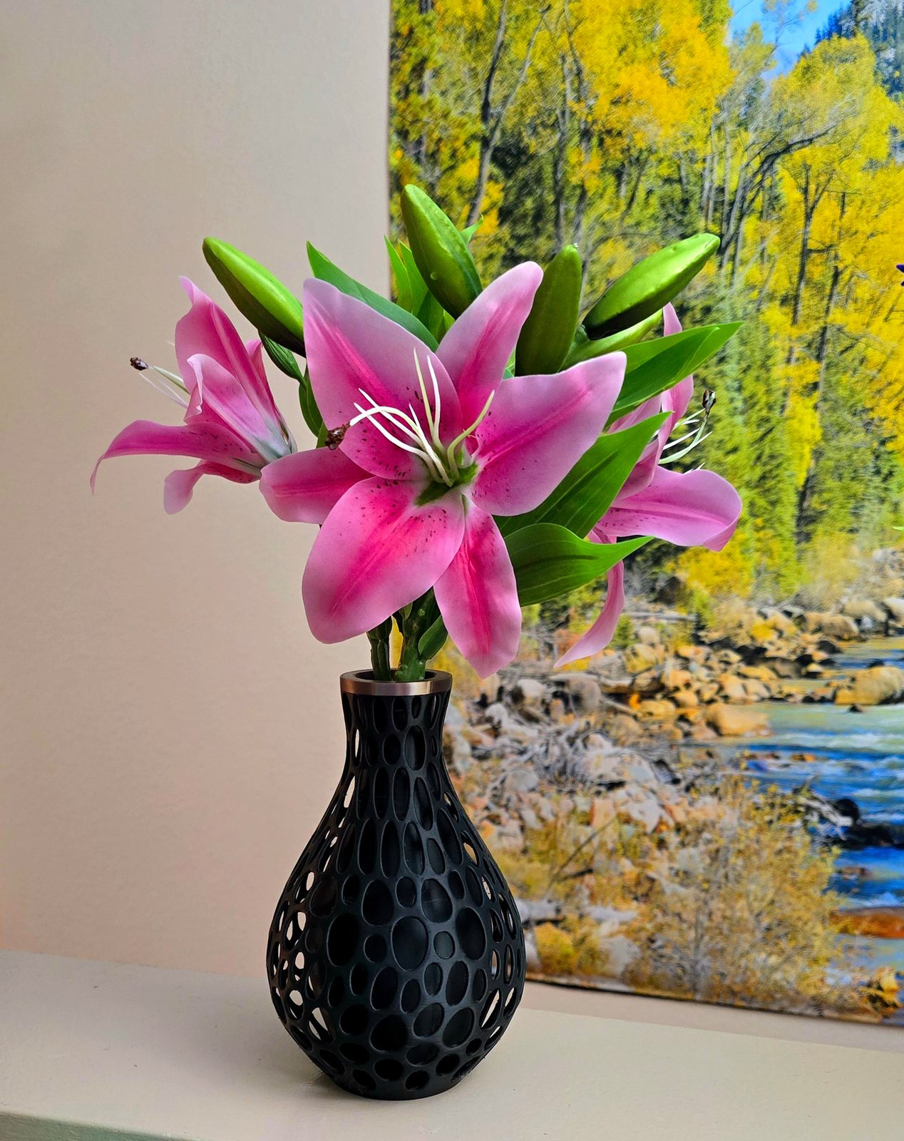 #43 Voronoi Vase — vue 2