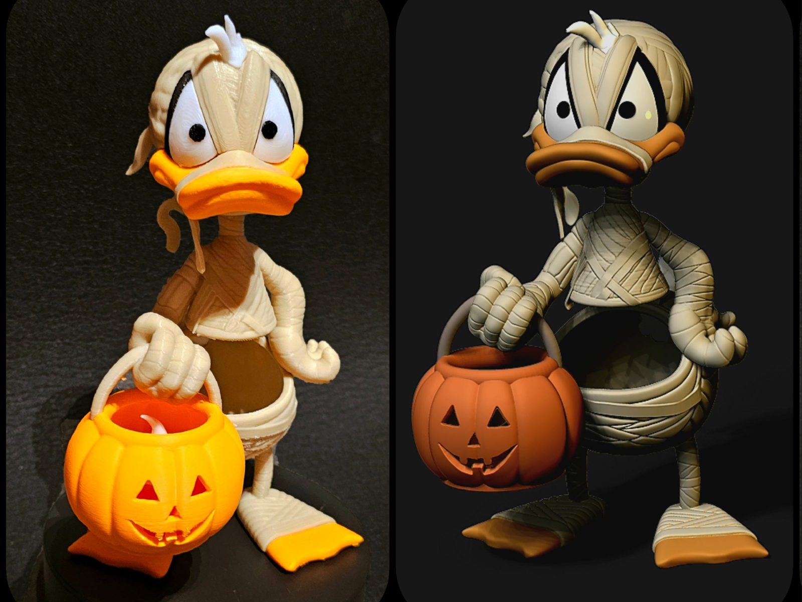 #44 Donald Mummy — vue 1