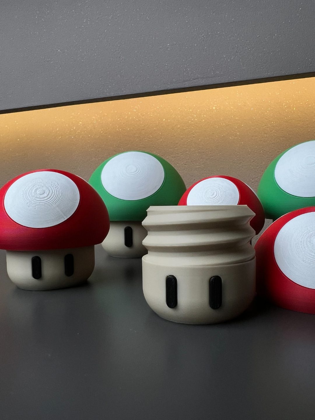 #46 MINIS Super Mario 1up mushroom Pilz container box — vue 5