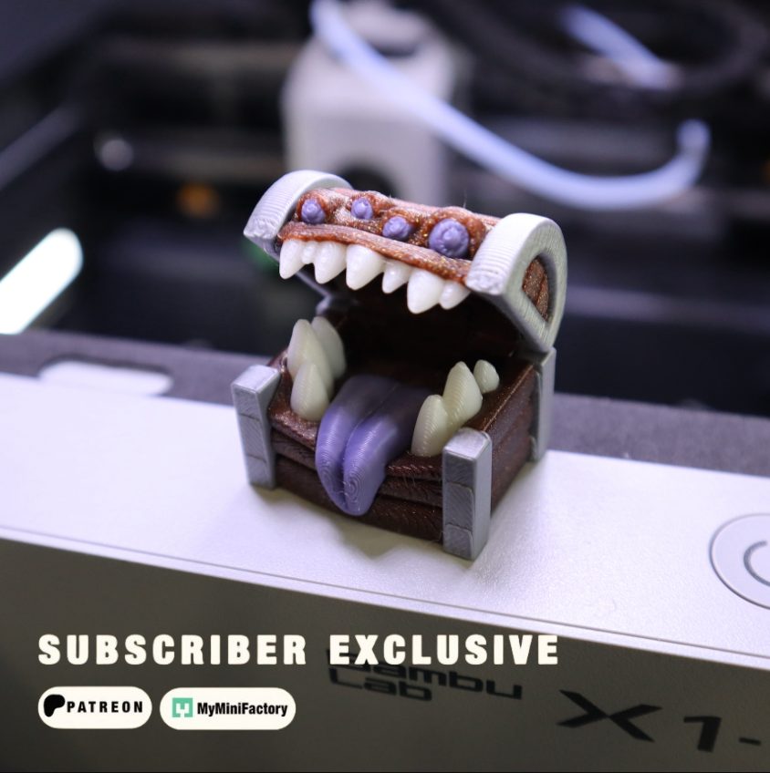 #46 Working Mimic Chest (with Double Bottom) — vue 10