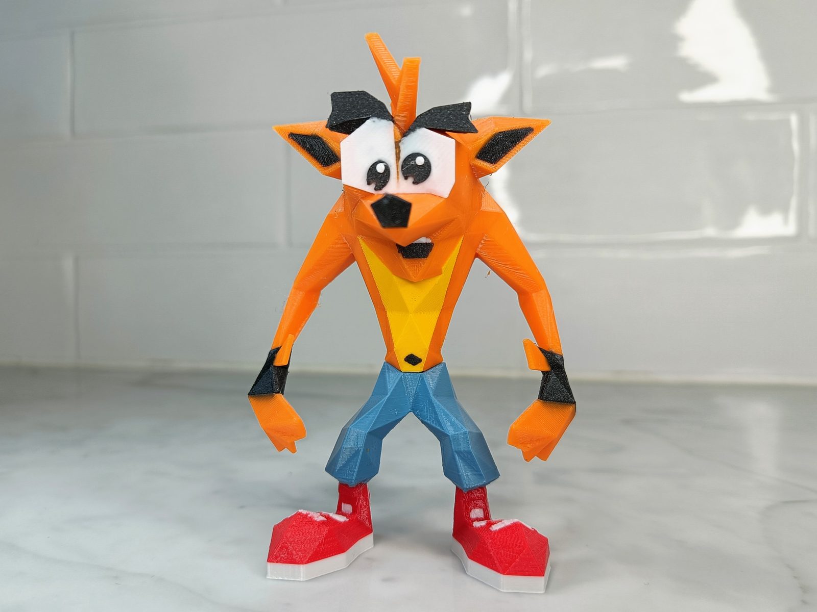 #47 Low poly retro Crash figure — vue 6