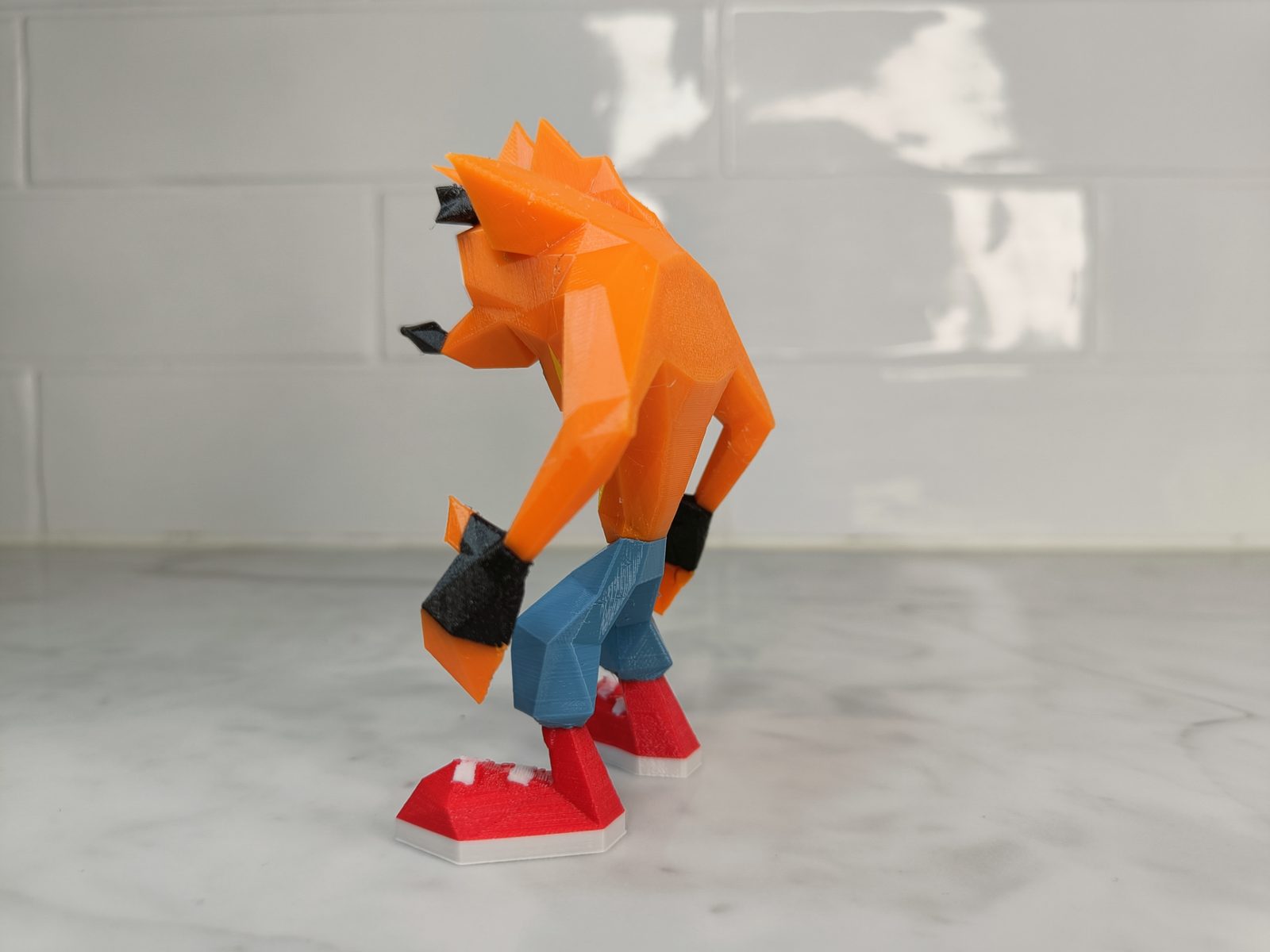 #47 Low poly retro Crash figure — vue 9