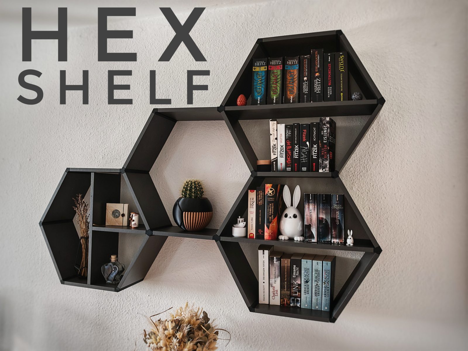 #48 Hex Shelf – Modular Wall System — vue 3