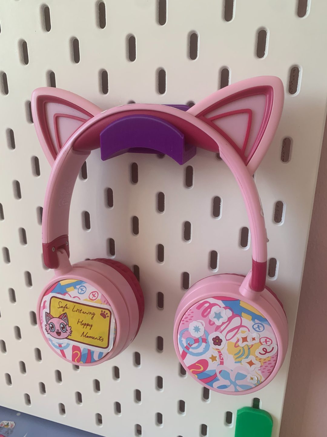 #48 Ikea Skadis Headphone Holder — vue 12