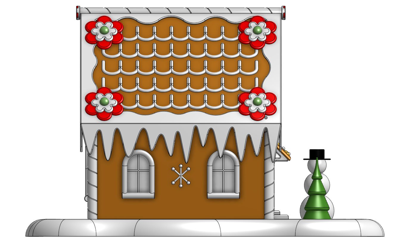 #50 Lebkuchenhaus geeignet zum Beleuchten — vue 12
