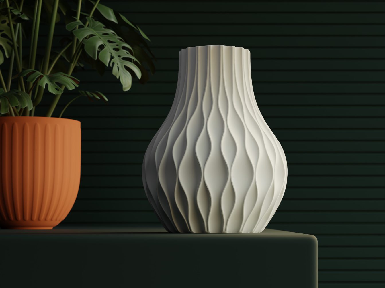 #50 Vase for brick flowers v2 — vue 3