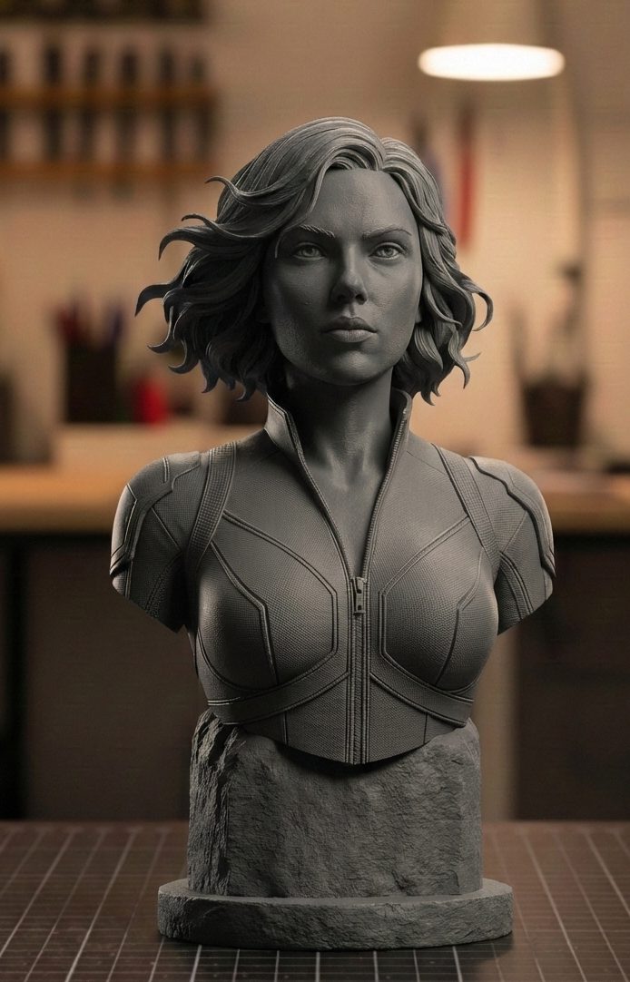 #52 Black Widow Avengers — vue 3