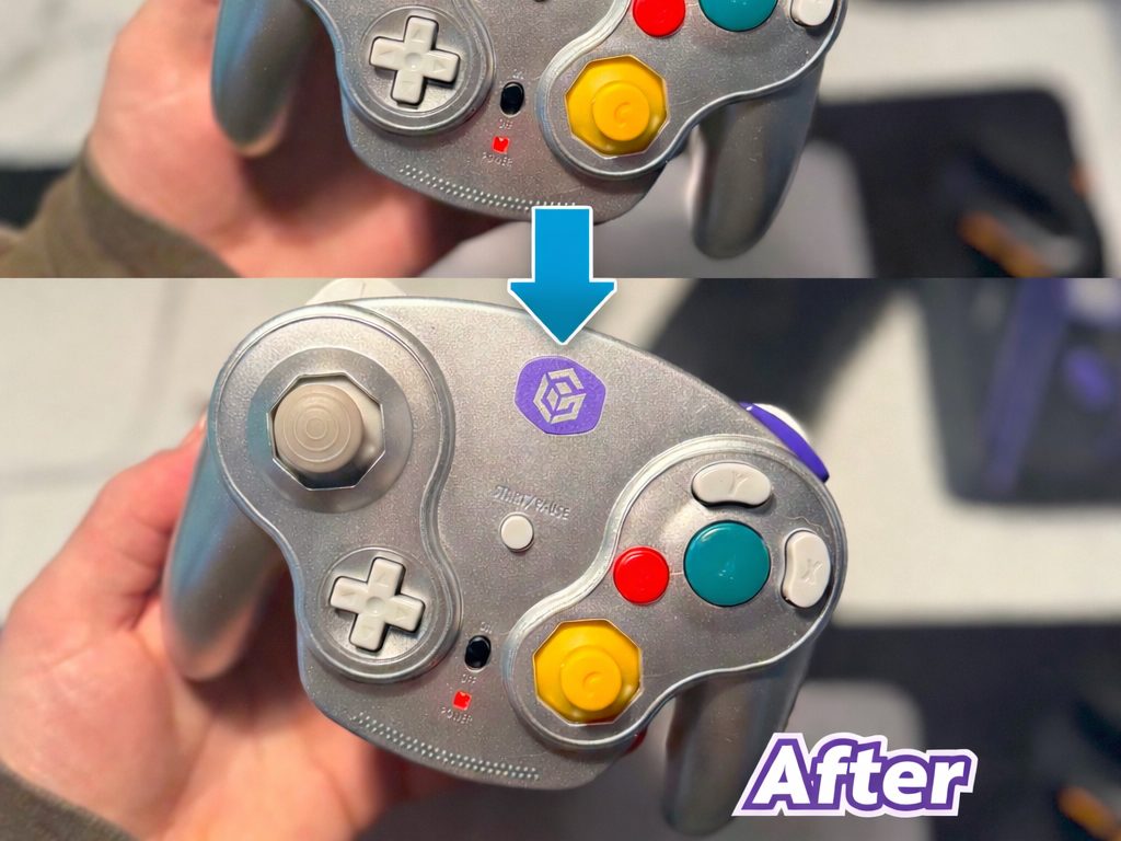 #52 Logo per controller GAMECUBE — vue 1