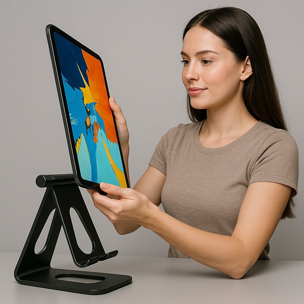 #53 Tiltable Tablet Stand with Locking System — vue 4