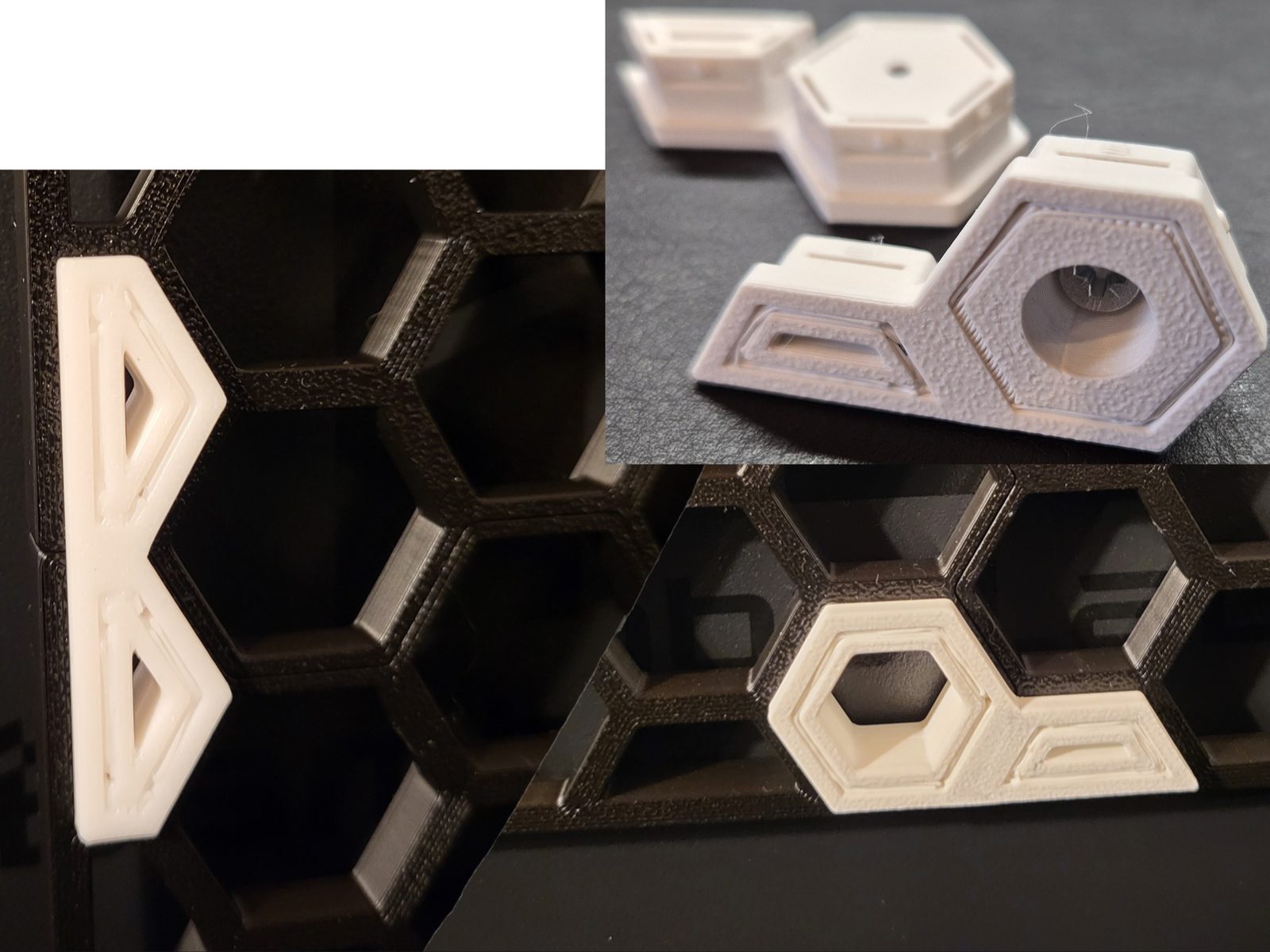 #54 HSW side halfed Connector for Honeycomb Wall — vue 4