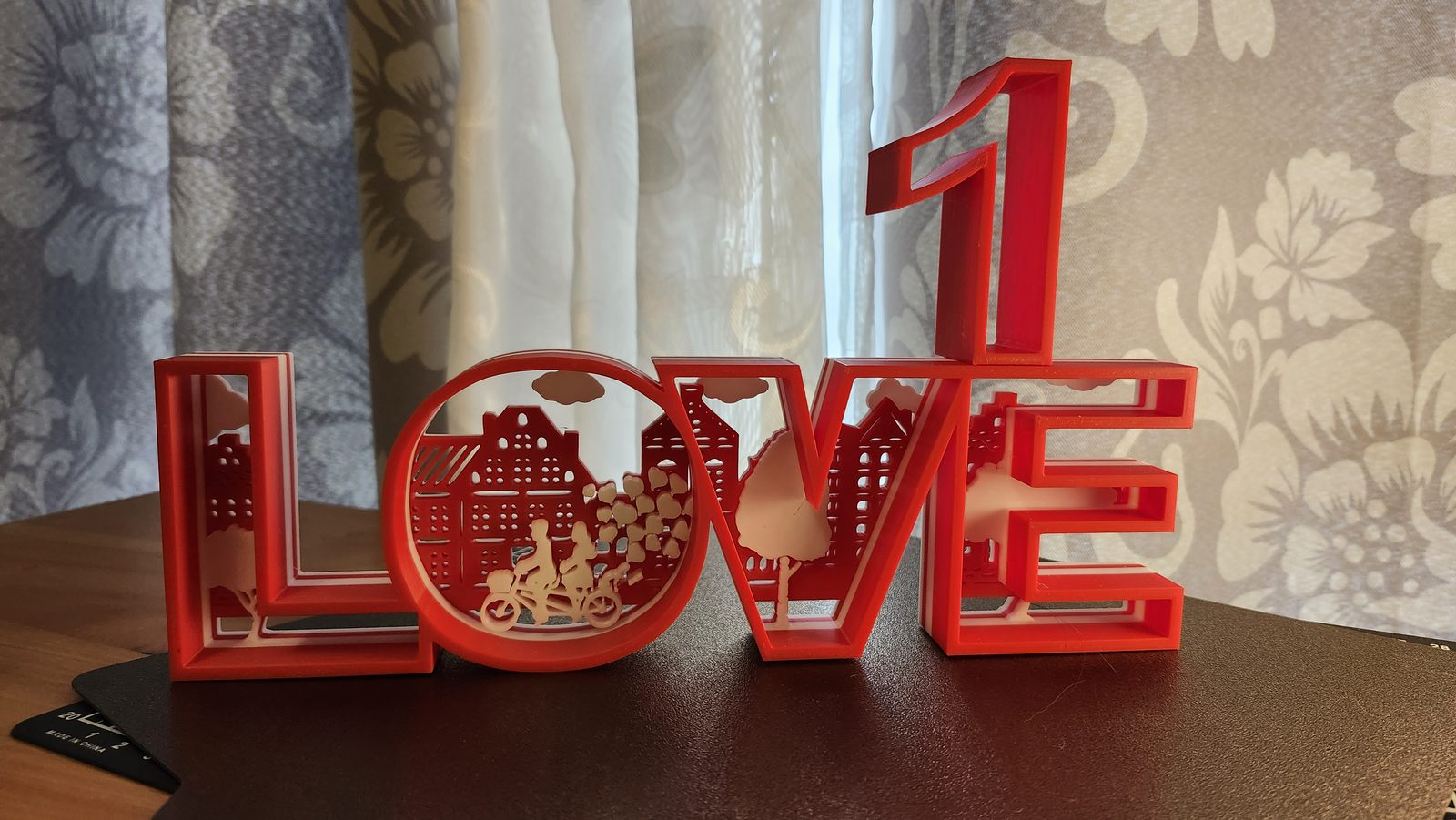 #54 Love sign with anniversary number — vue 1
