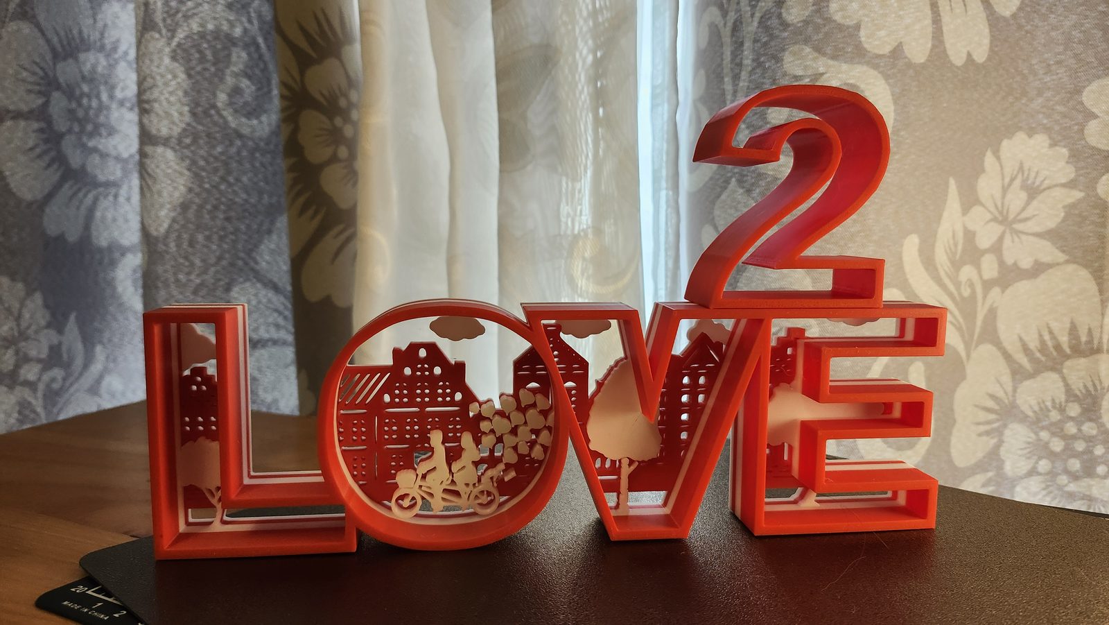 #54 Love sign with anniversary number — vue 14