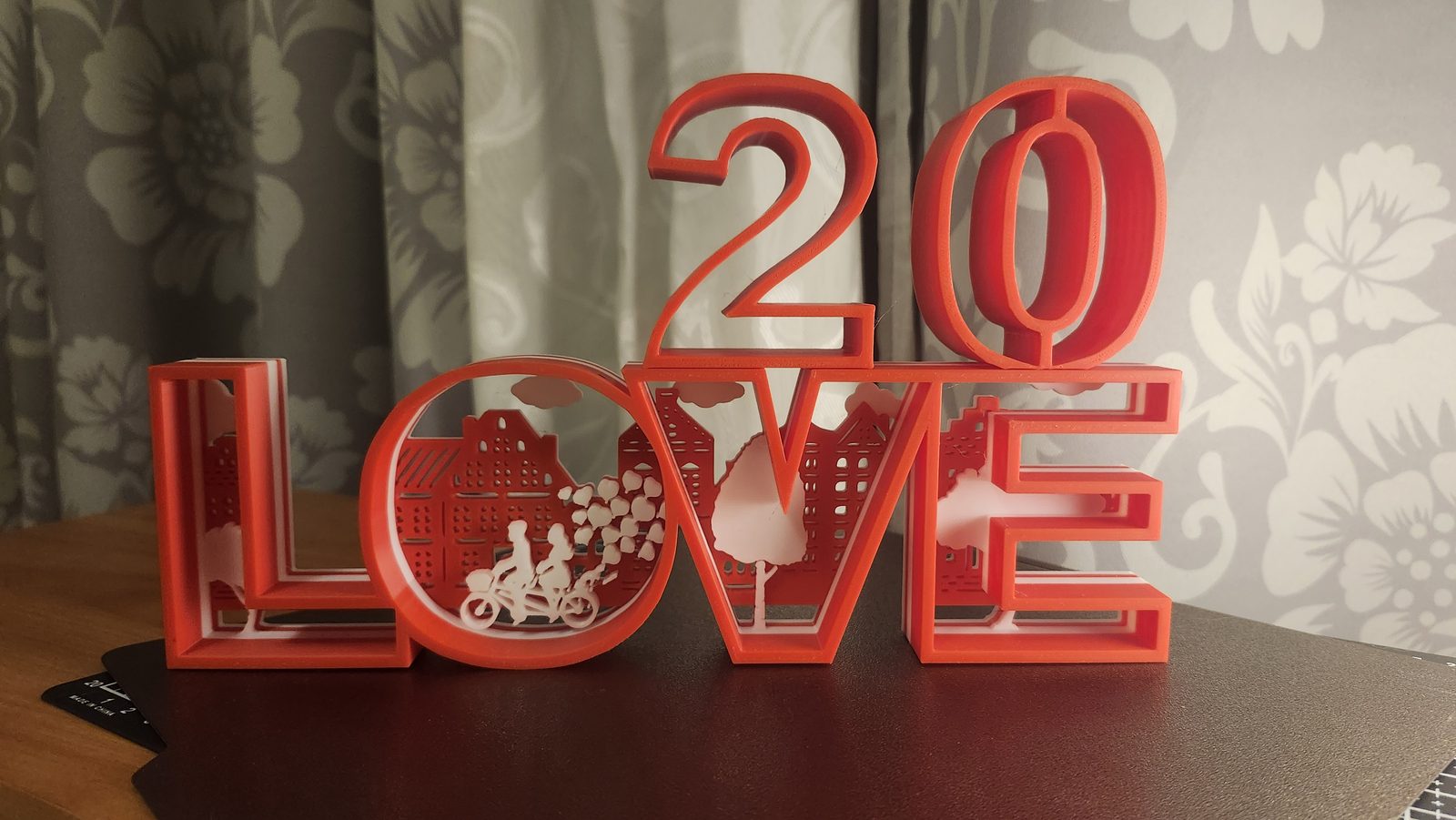 #54 Love sign with anniversary number — vue 19