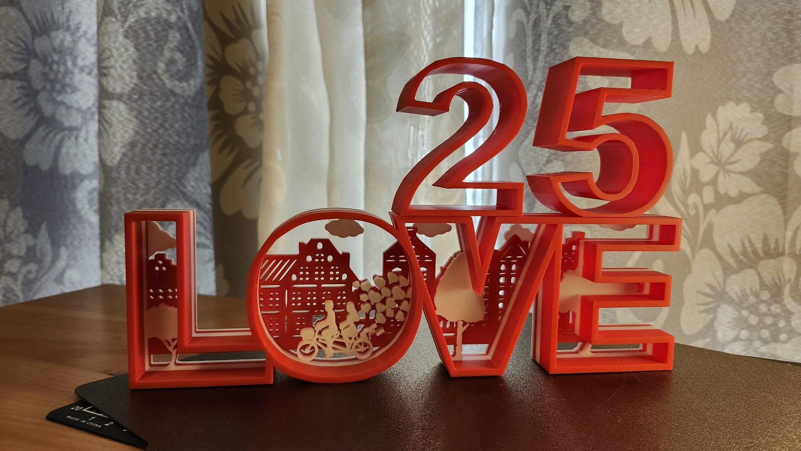 #54 Love sign with anniversary number — vue 21