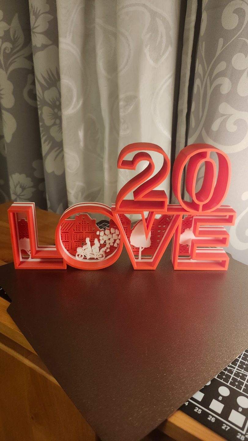 #54 Love sign with anniversary number — vue 25