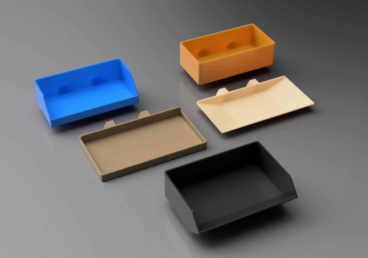 #57 Set of various Shelves for HSW Honeycomb Wall — vue 3