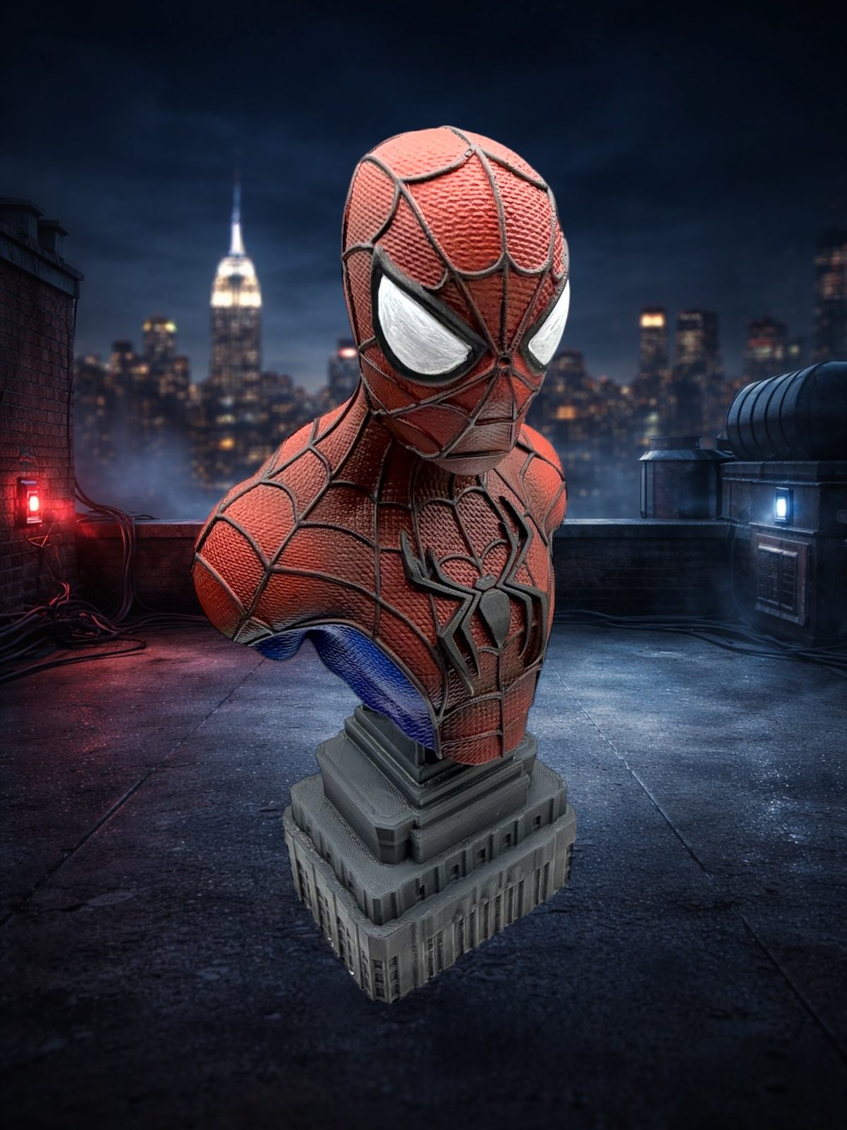 #57 Spider-Man with Empire State Base — vue 1