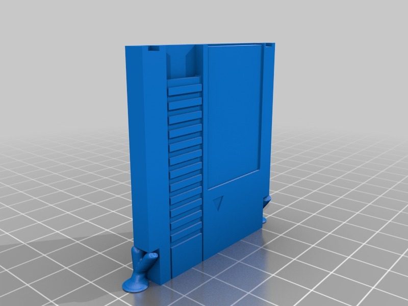 #57 Vertical Mini NES Cartridge with Tree Supports — vue 2