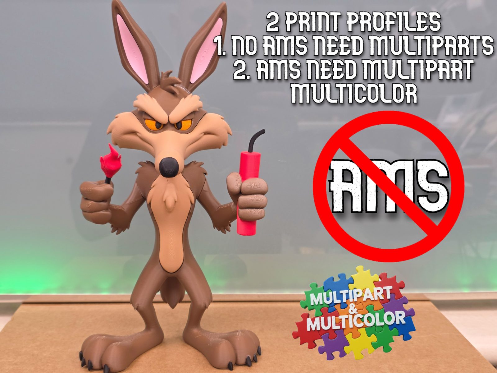 #59 Wile E. Coyote AMS — vue 1
