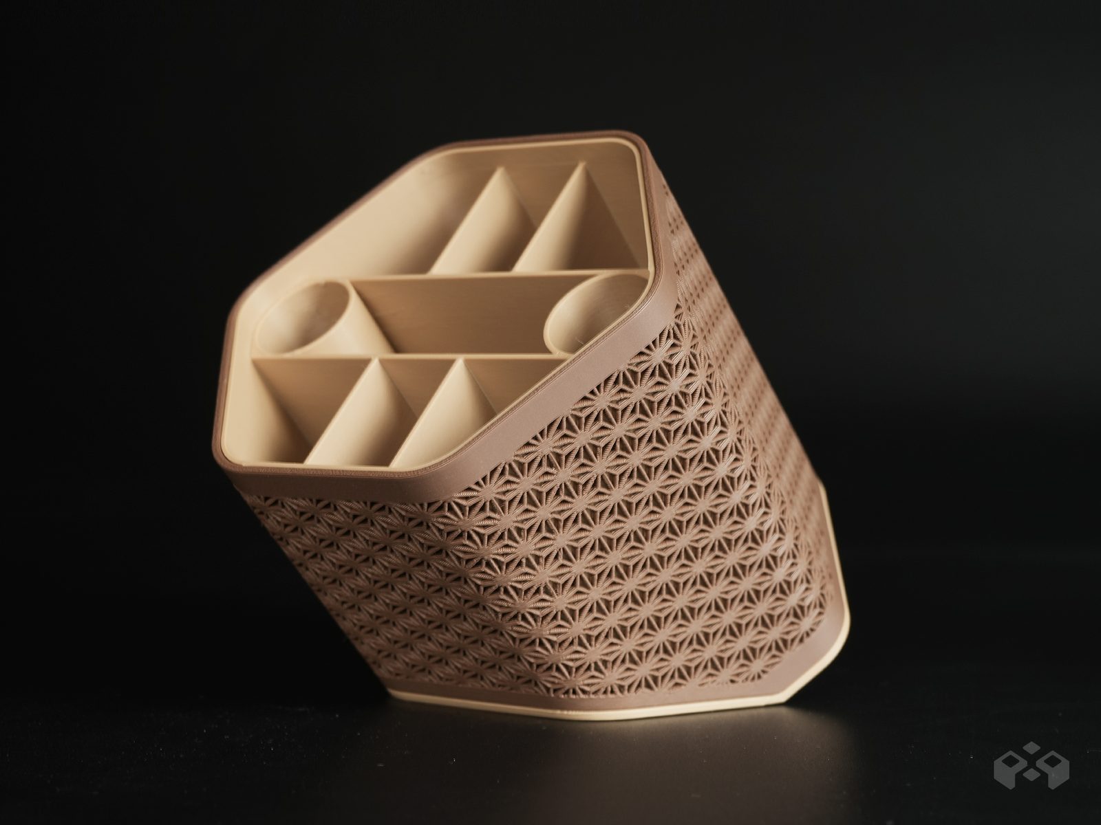 #61 Asanoha Pen Holder - Desk Organizer — vue 1