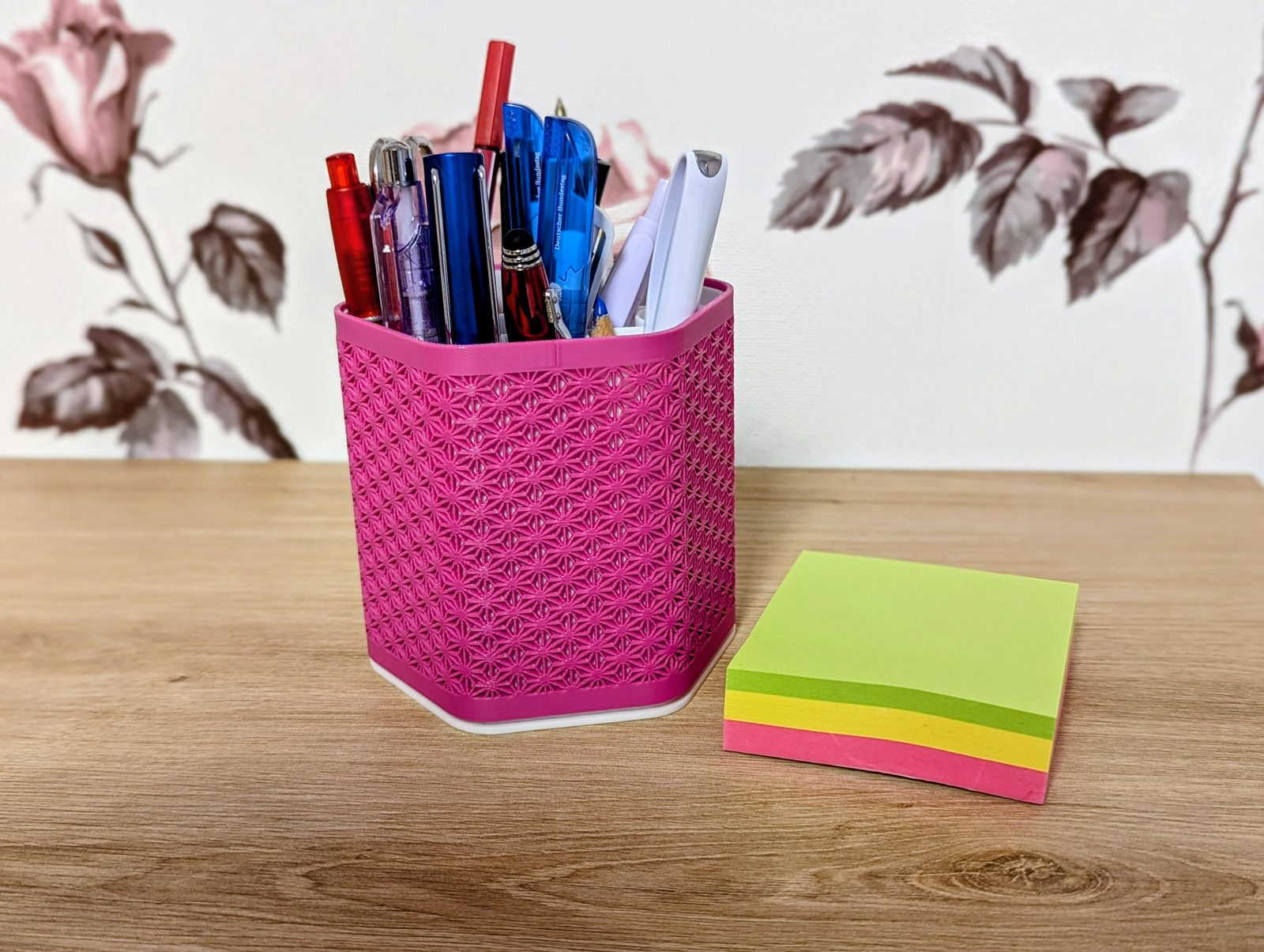 #61 Asanoha Pen Holder - Desk Organizer — vue 5