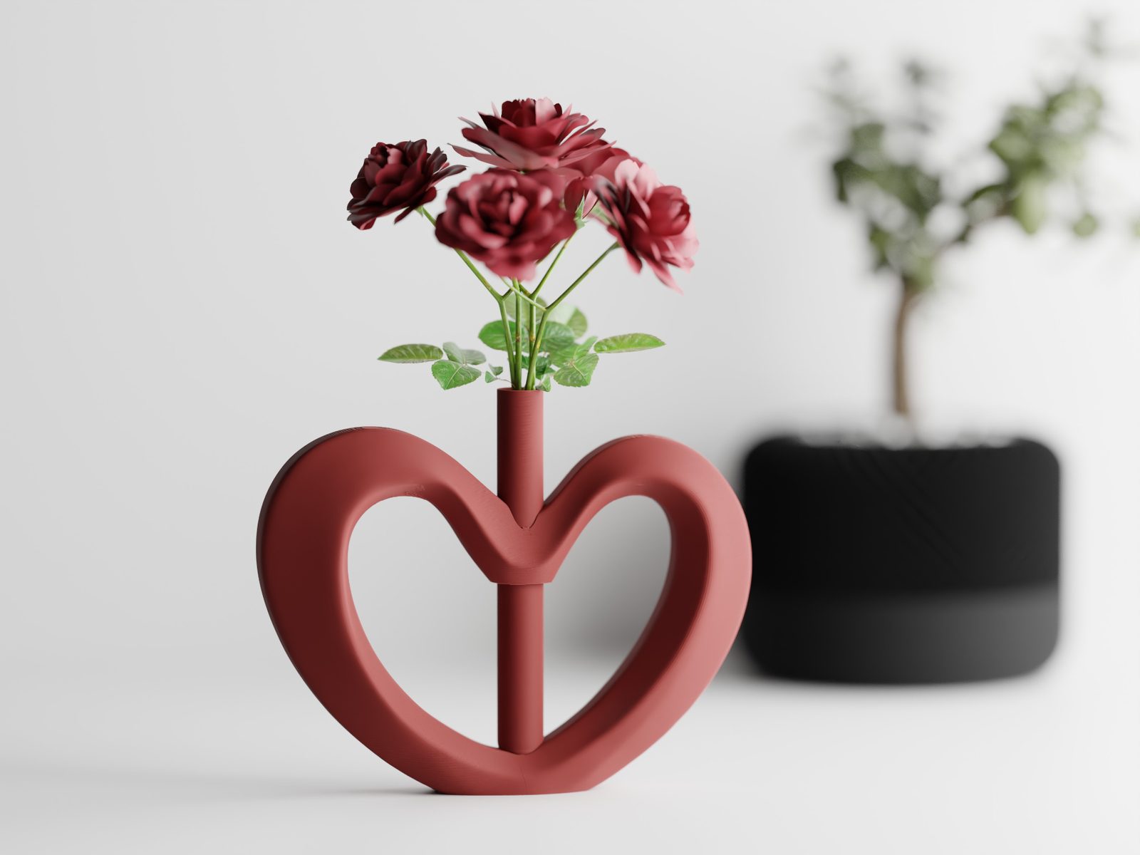 #61 Valentines Heart Vase — vue 11