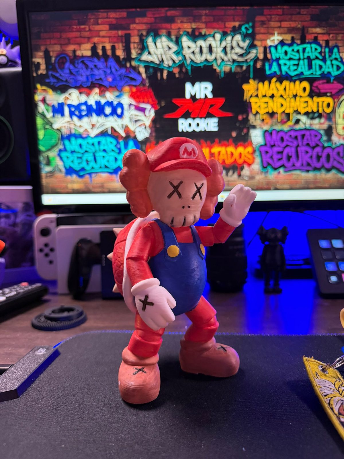 #62 Kaws x Mario – Fusion Tribute by Mr. Rookie — vue 4
