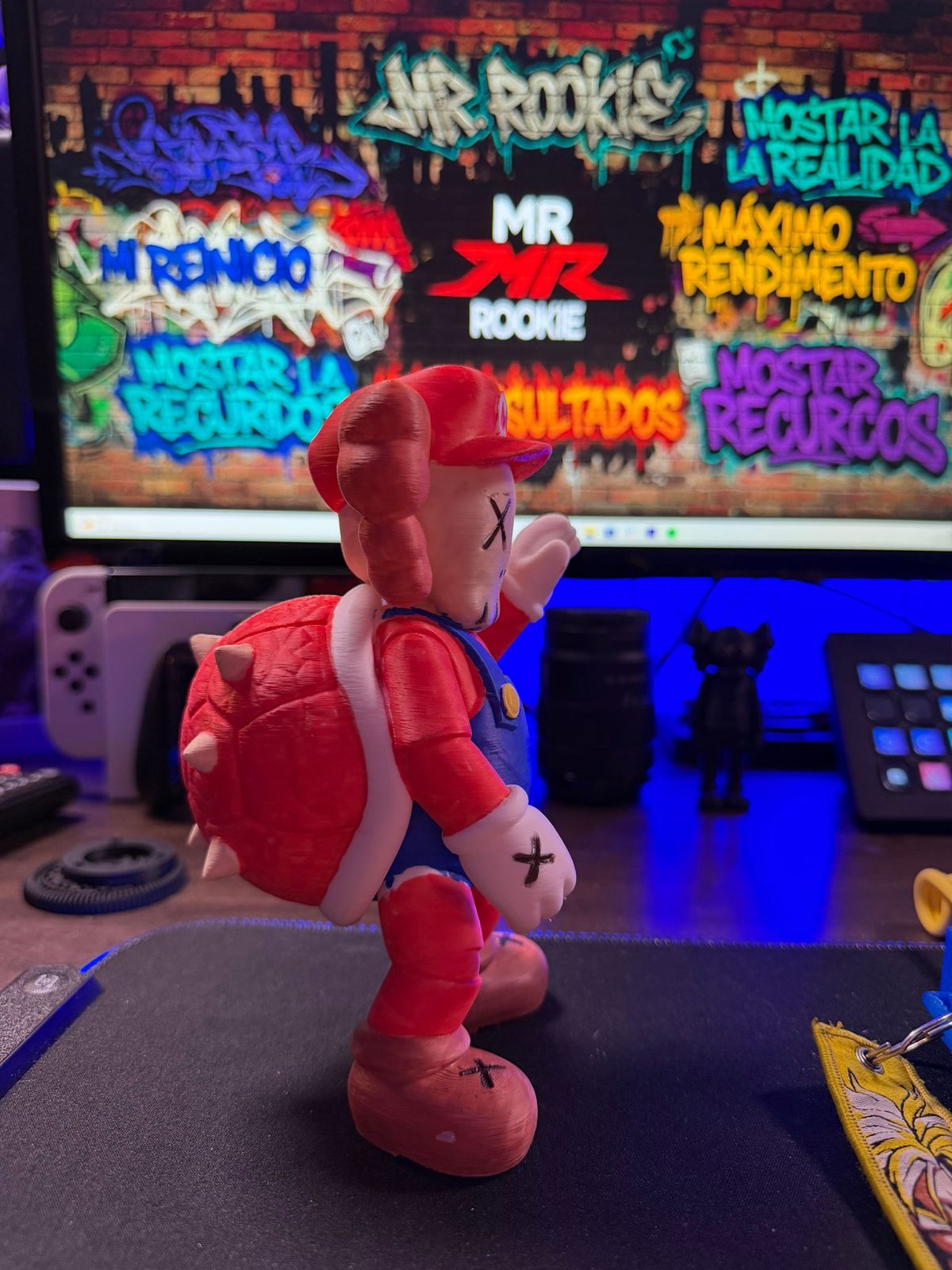 #62 Kaws x Mario – Fusion Tribute by Mr. Rookie — vue 8