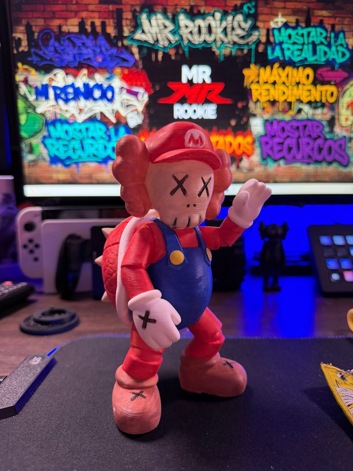 #62 Kaws x Mario – Fusion Tribute by Mr. Rookie — vue 10
