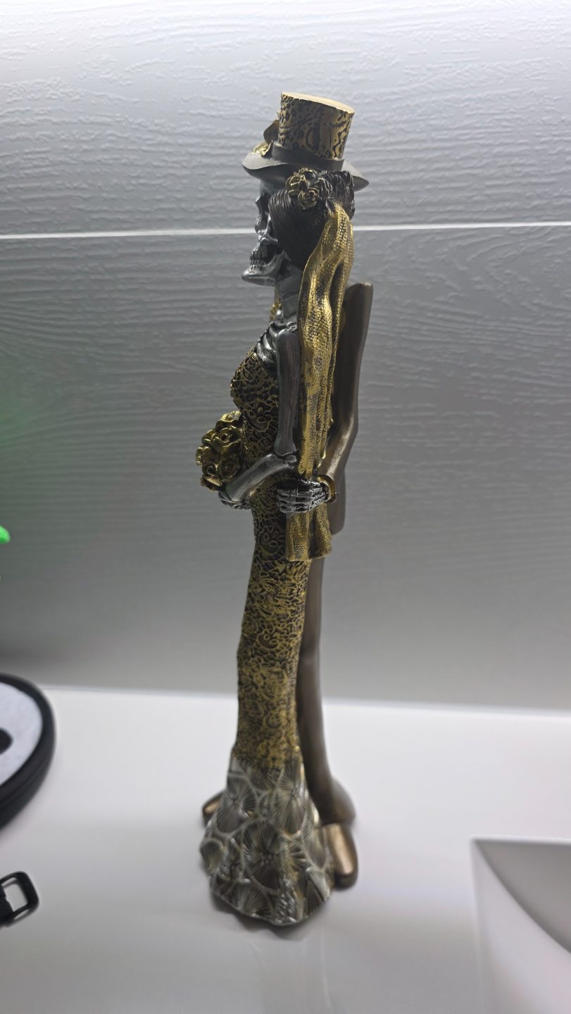 #63 A loving Mexican couple of skeletons ) — vue 11