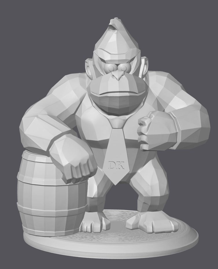#63 Classic Donkey Kong 1 7 Scale Collectible — vue 2