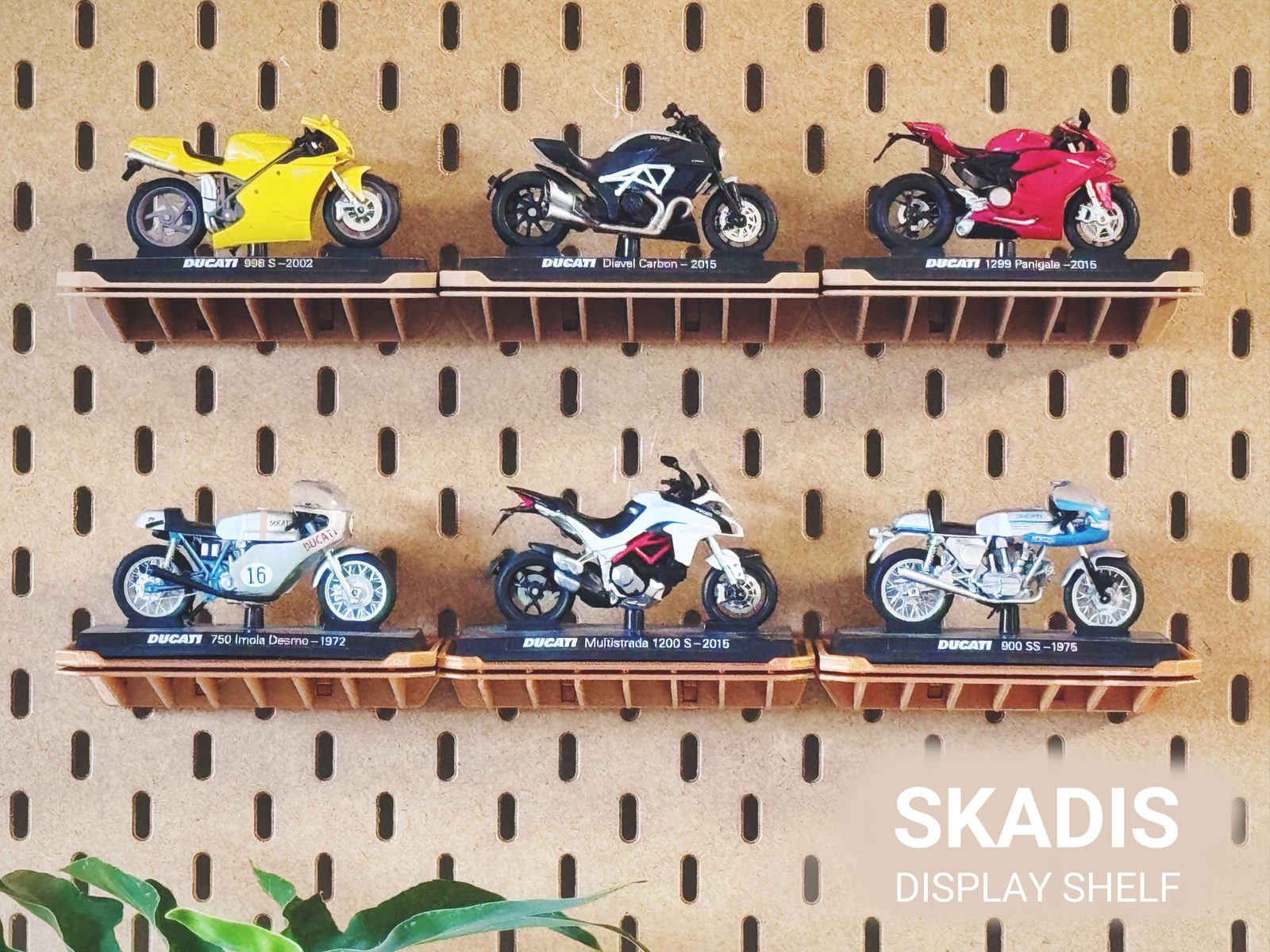 #63 IKEA Skadis Display Shelf — vue 1