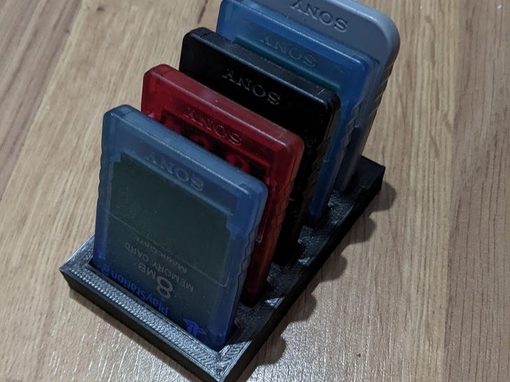 #63 Memory Card Holder PS2 — vue 2