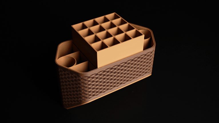 #64 Asanoha Pen Holder - Desk Organizer — vue 4