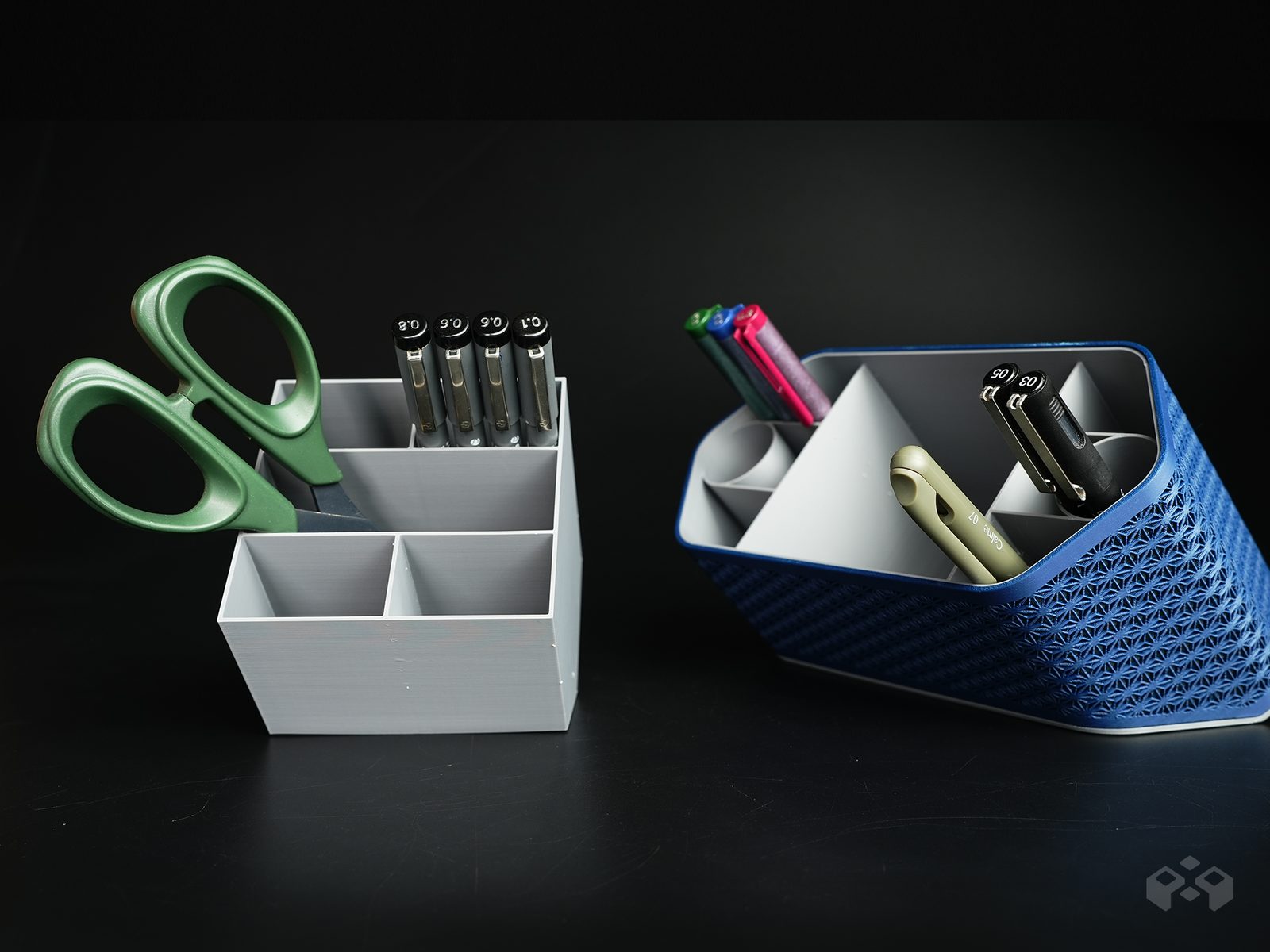 #64 Asanoha Pen Holder - Desk Organizer — vue 11