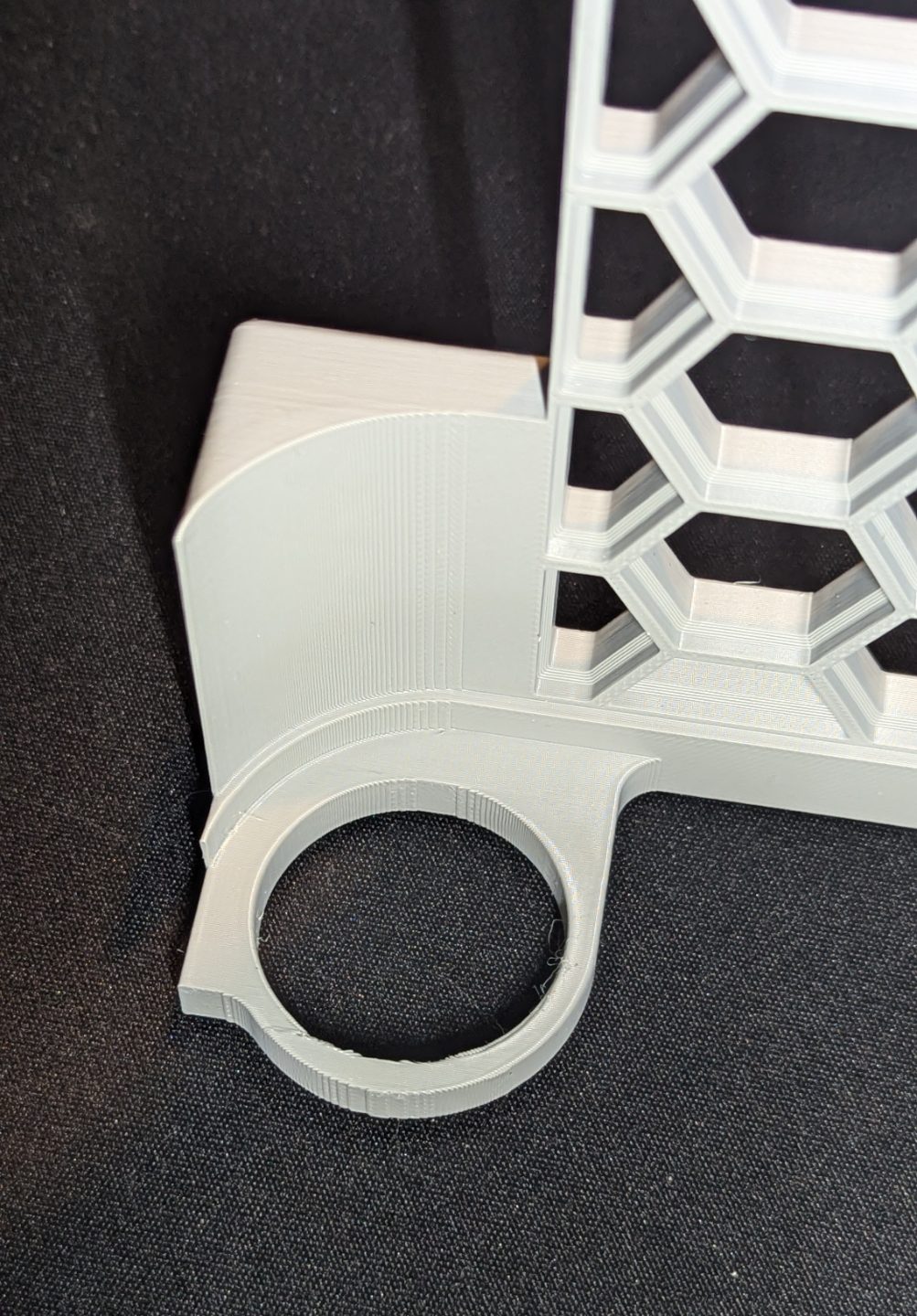 #64 Printer Side Panel Honeycomb Storage Wall — vue 5