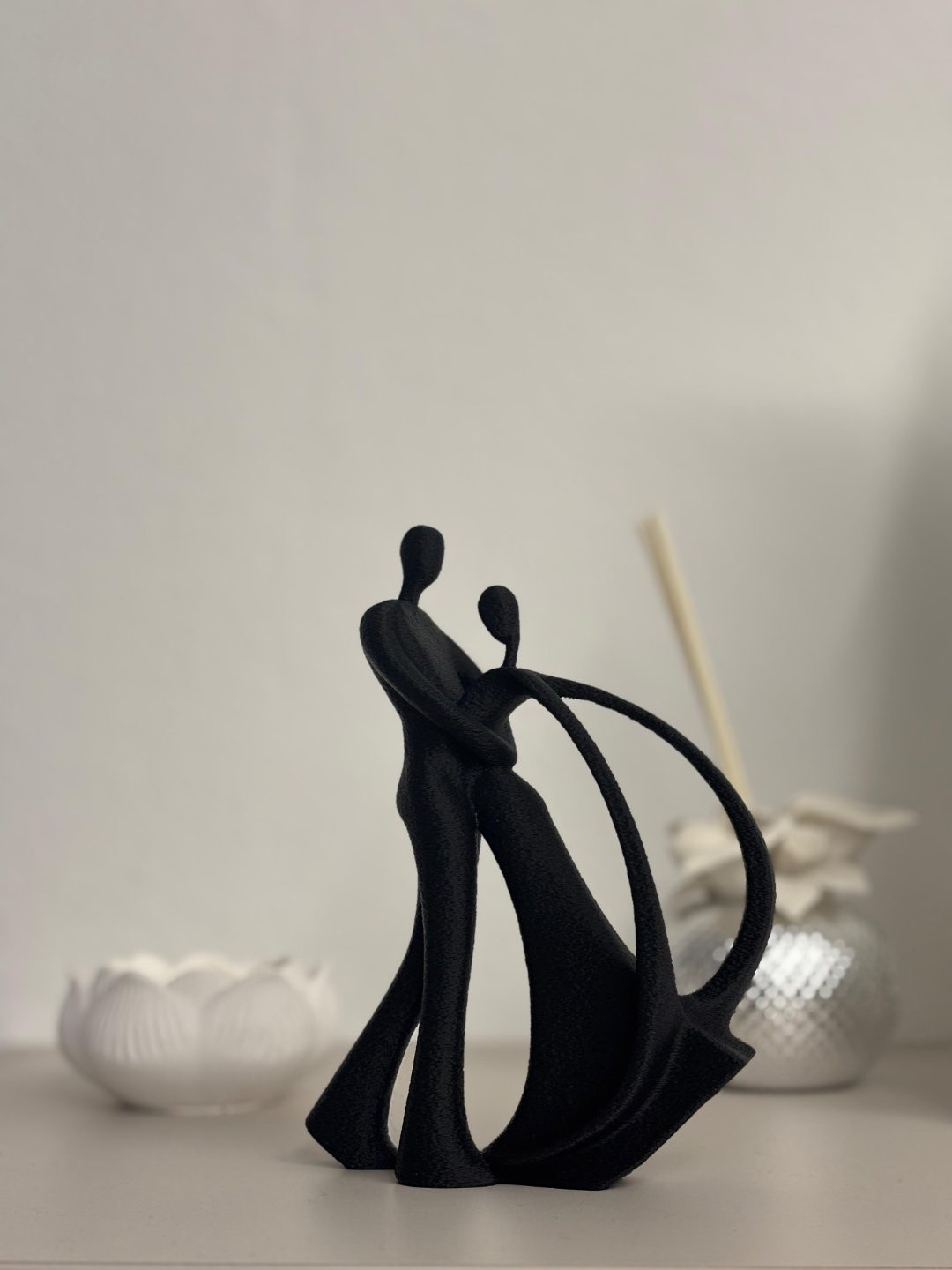 #65 Couple valentine statue — vue 5