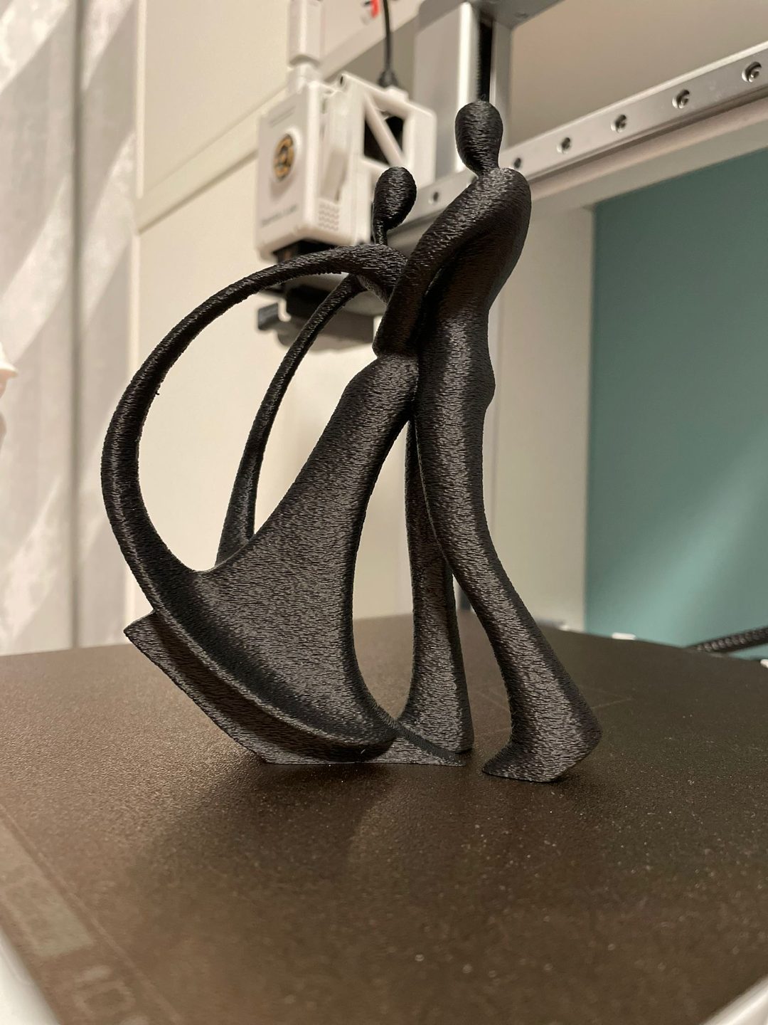 #65 Couple valentine statue — vue 8