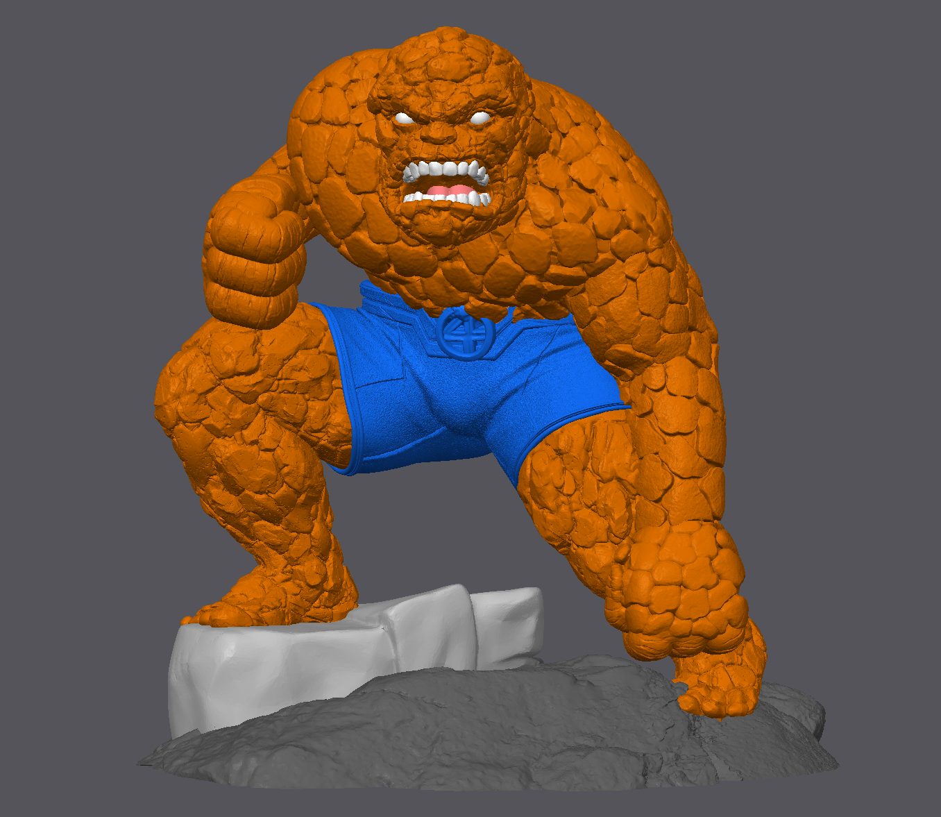 #65 Fantastic Four The Thing Its Clobberin Time AMS — vue 6