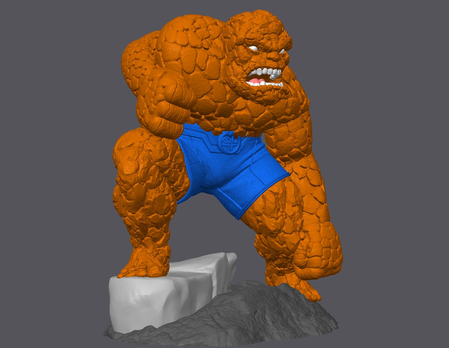 #65 Fantastic Four The Thing Its Clobberin Time AMS — vue 7
