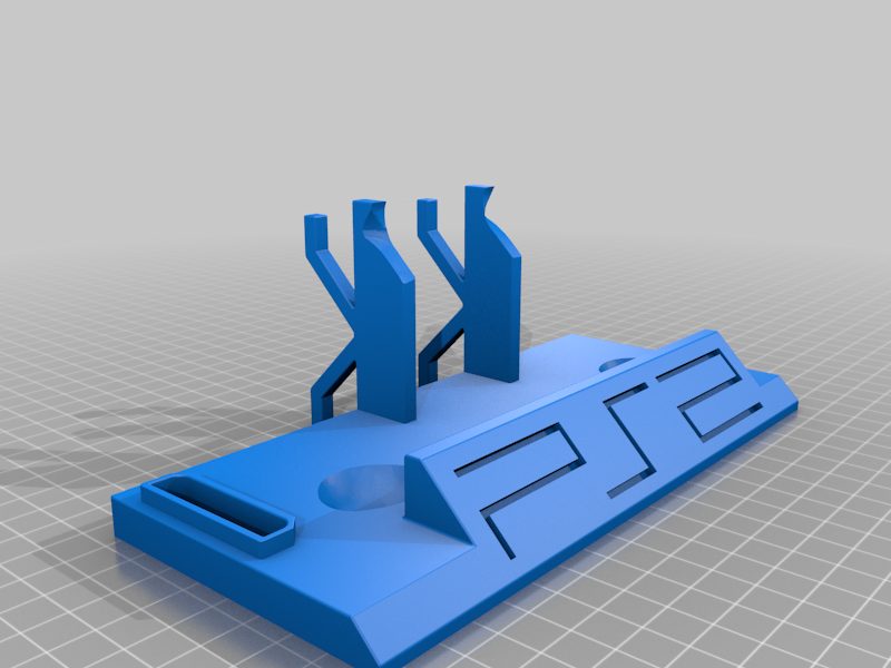 #65 PS2 Controller Stand With Playstation 2 Logo — vue 2