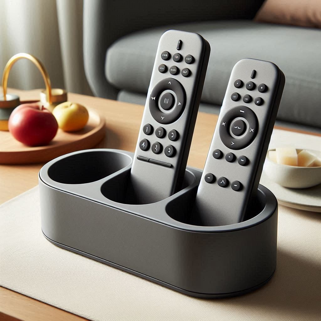 #66 Rounded Remote Caddy, Remote Holder — vue 2