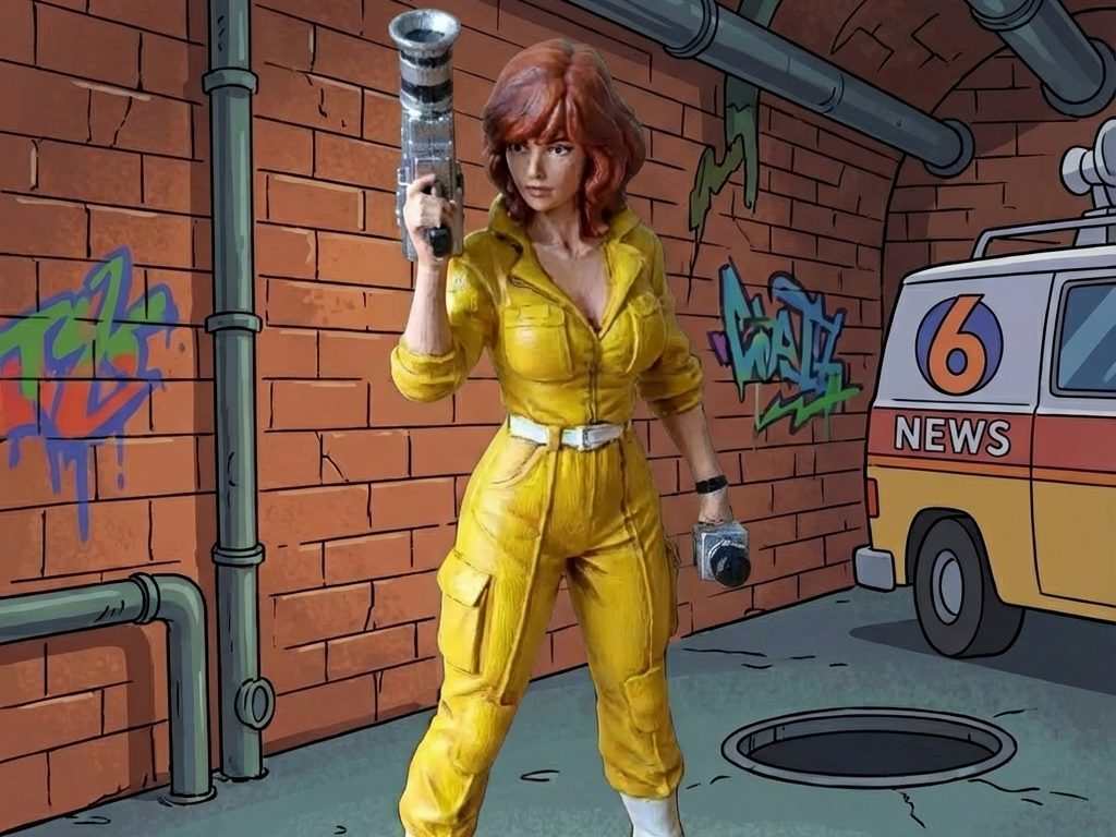 #66 TMNT '87 - April O'Neil — vue 2