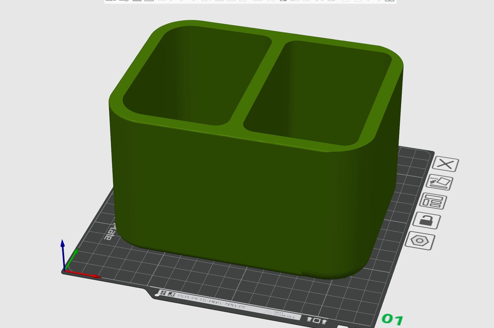 #67 Remote Control Holder, Remote Caddy — vue 4