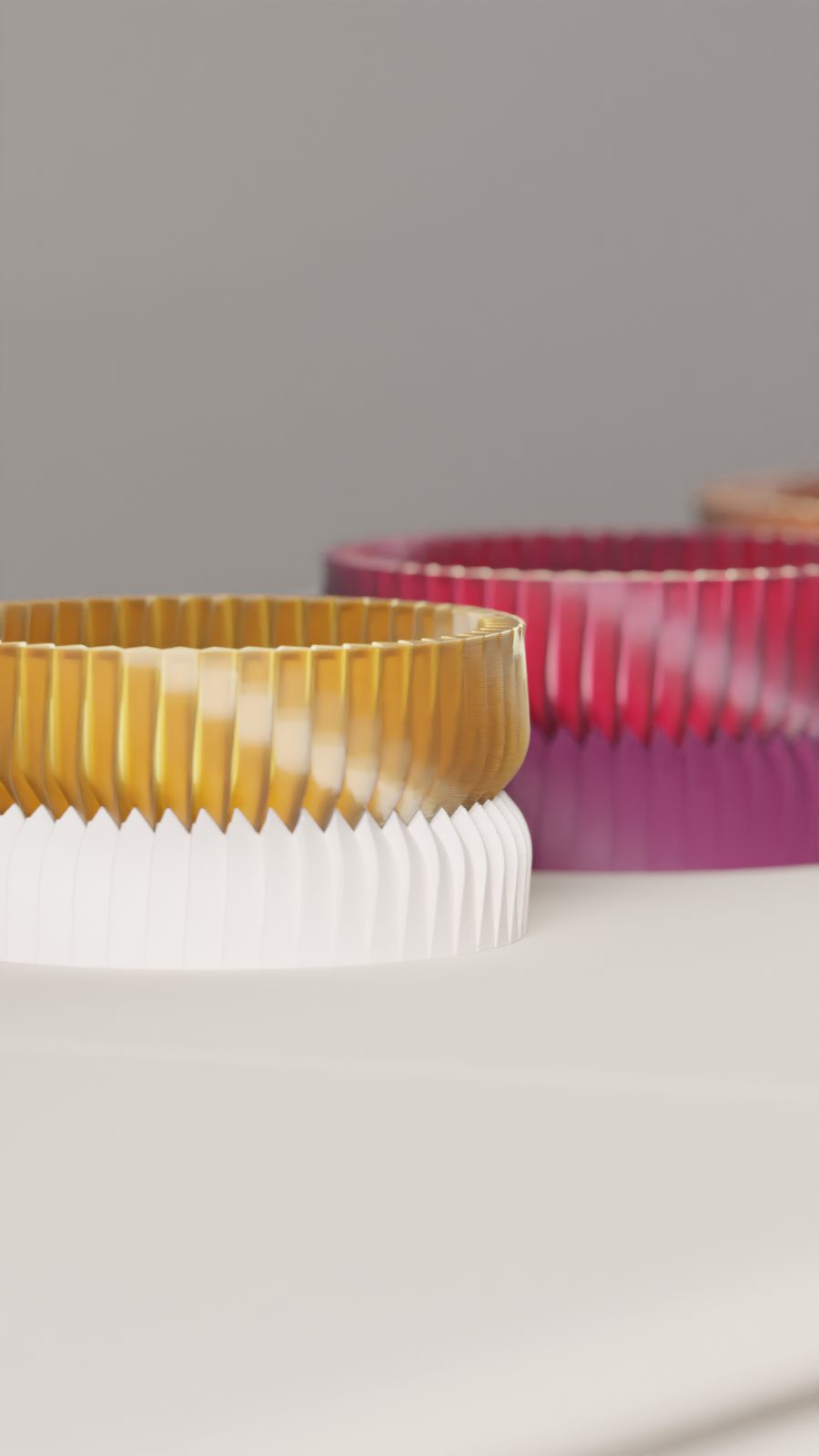 #67 Tealight. 2 Part Design for Colour Combos — vue 2