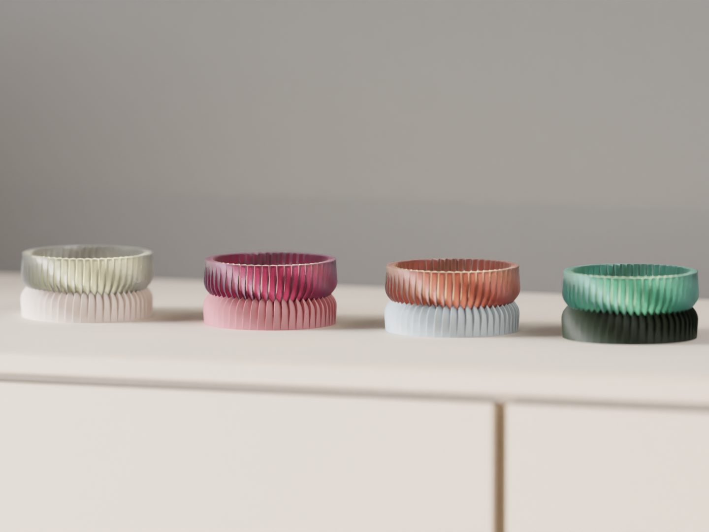 #67 Tealight. 2 Part Design for Colour Combos — vue 3
