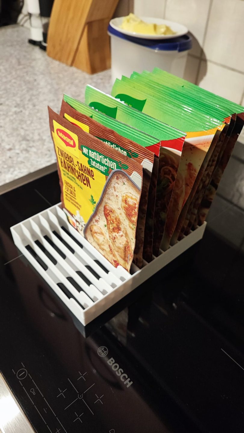 #68 Kitchen Pack Organizer Box Spice Soup — vue 3